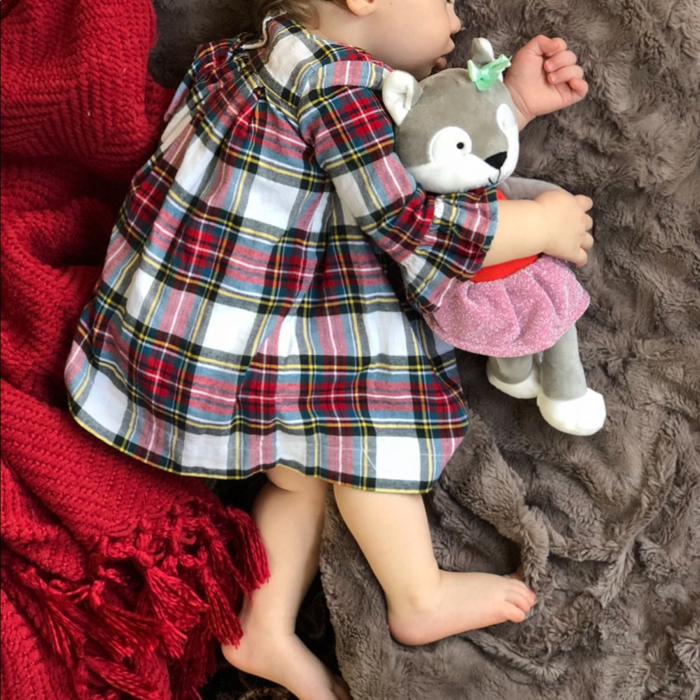 Adorable Baby Gap Plaid Dress